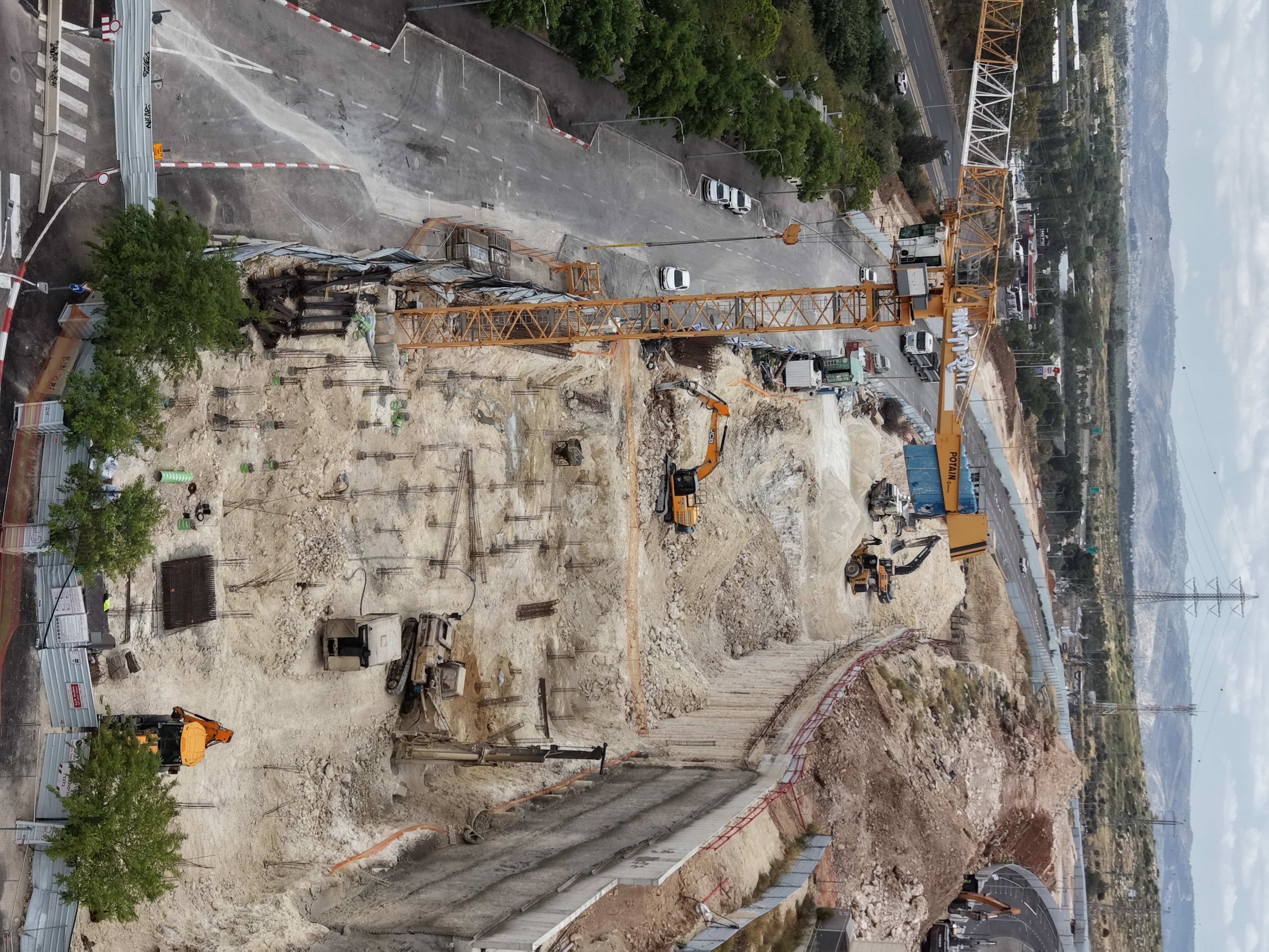 מודיעין - צילום רחפן התקדמות בנייה מאי 2026