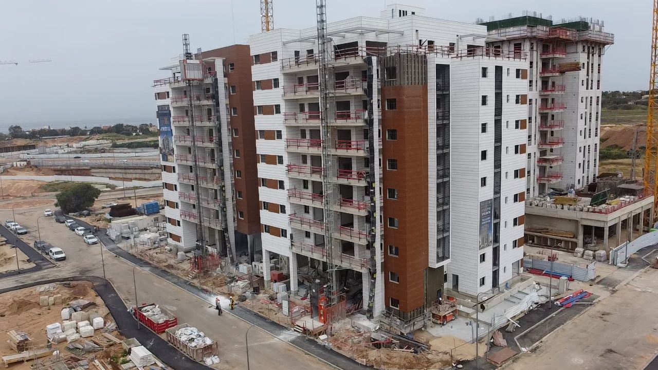 נתניה - צילום רחפן מבט חזיתי