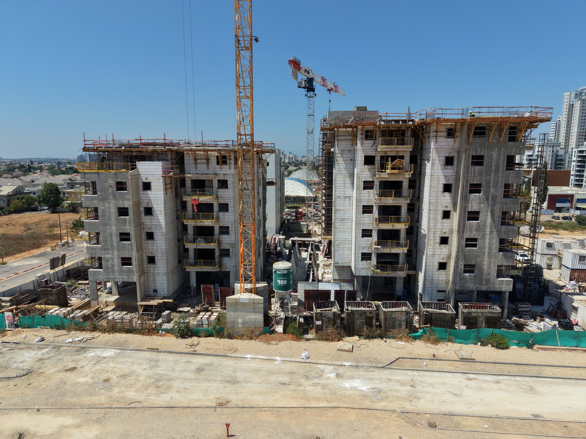 Rishon LeZion - drone photo, site overview, August 2026