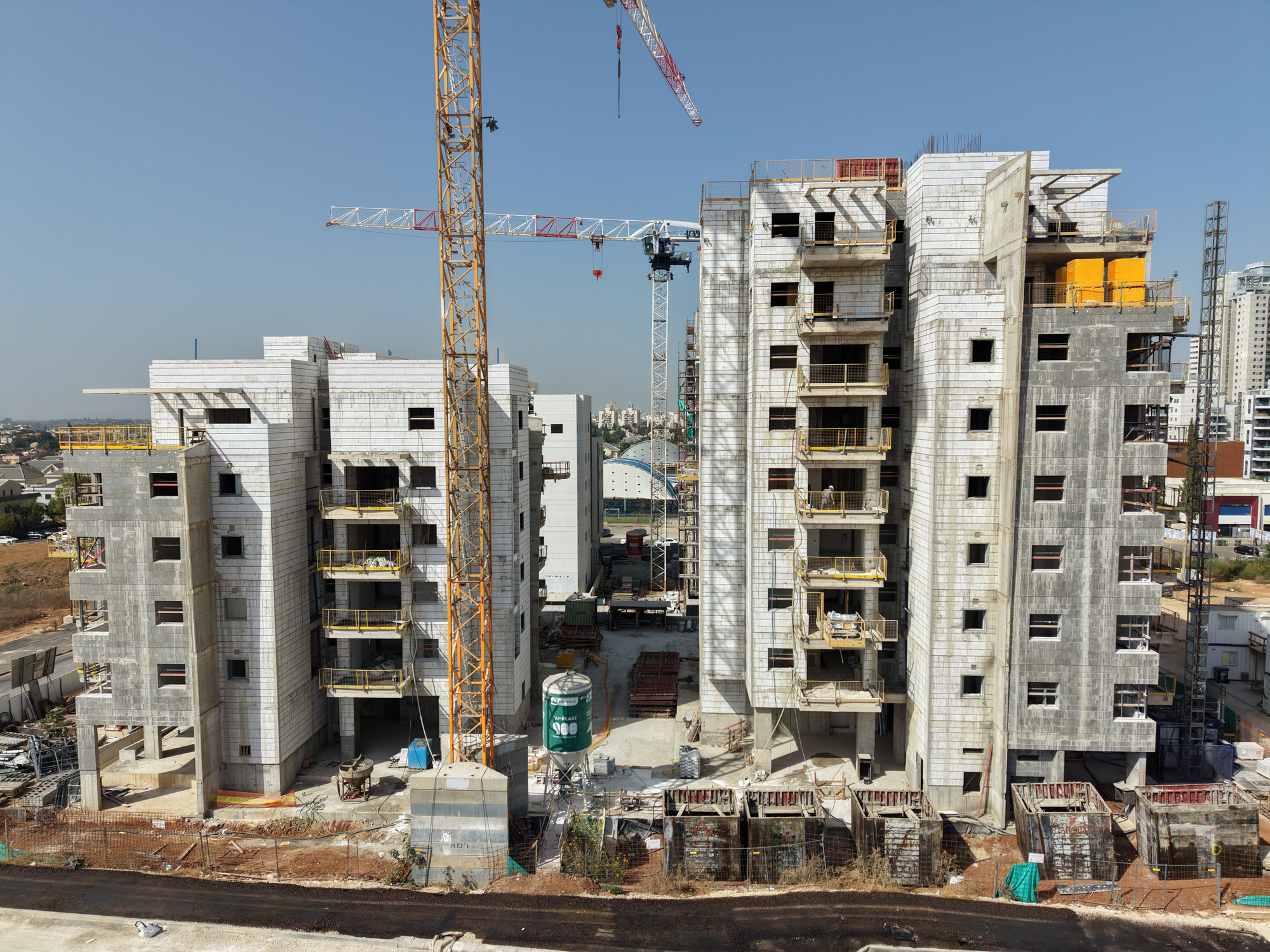 ראשון לציון - צילום רחפן מבט צפון, הבניינים, אוקטובר 2026